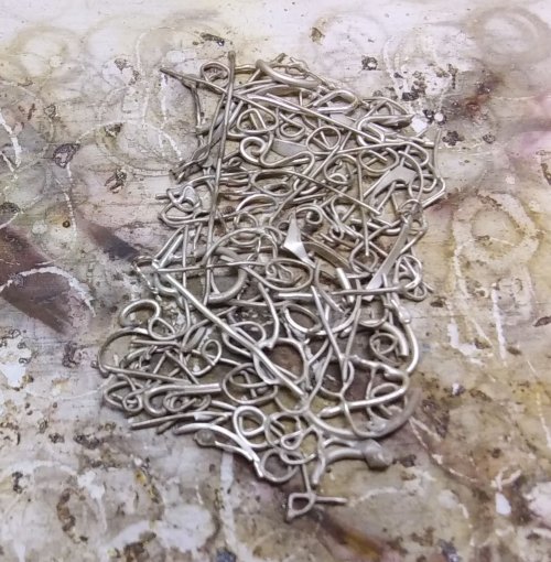 Judy Larson's Make a Lacy Argentium Scrap Metal Sheet - , General Education, Butane Torch, Soldering, Solder, Add more wire 